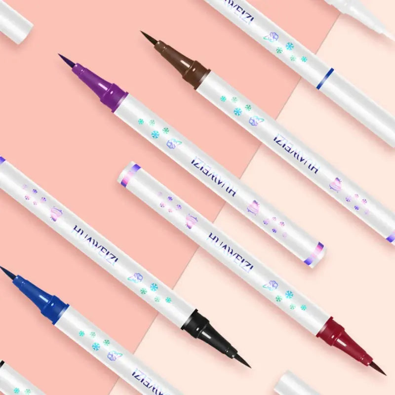 Red Matte Eyeliner Pencil Long Lasting Eye Makeup Liquid Eyeliner Waterproof Eyeliner Pen Eye Cosmetics Makeup Tools Good Vibrations