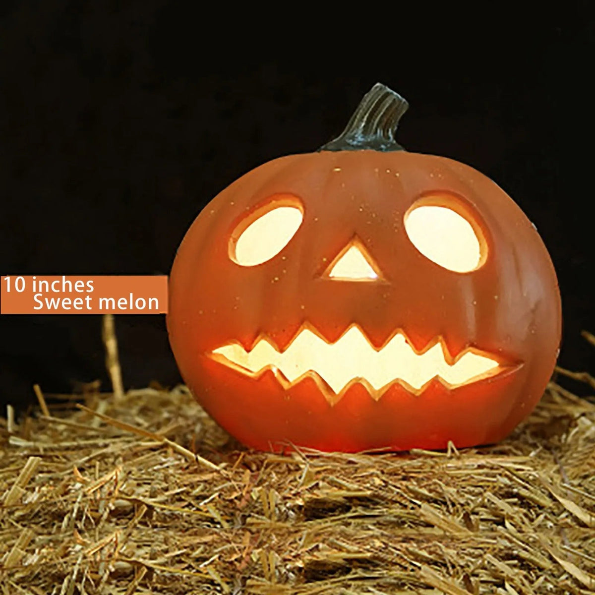 Party Decoration Diy Ornament Holiday Decor Halloween Led Pumpkin Light Jack O Lantern Spooky Carved Pumpkin Lamp 2026 Home Yard Good Vibrations