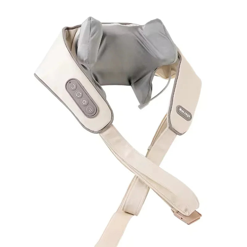 Wireless Neck And Back Massager Neck And Shoulder Kneading Massage Shawl Neck Cervical Relaxing Trapezius Massager Good Vibrations