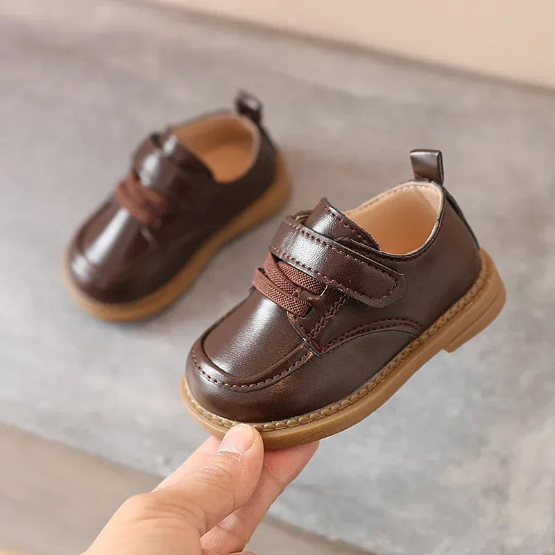 Baby Boy Shoes Spring Autumn Toddler Infant Shoes Newborn First Walkers Party Wedding Baby Soft PU Leather Shoes Good Vibrations