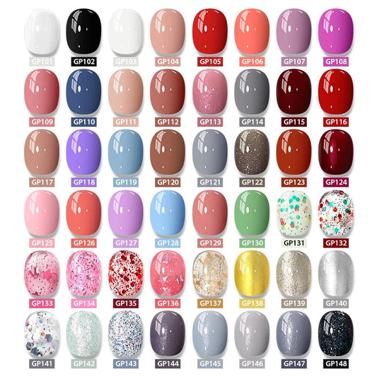 8ml Water-Based Nail Polish 48 Colors Long Lasting Quick Drying No Need of Lamp to Cure Nail Supplies Vernis for Nails Manicure Good Vibrations