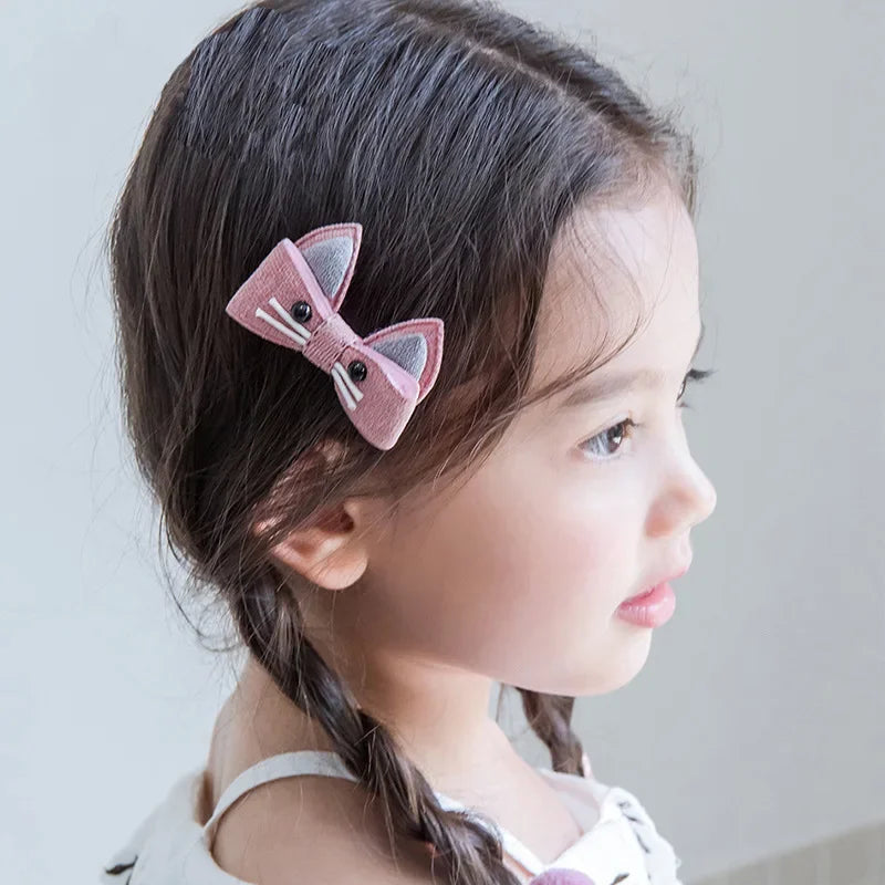 18 Pieces Baby Hair Accessories Princess Headdress Pink Girls Headband Children Barrettes Headband Gift Set Box Good Vibrations