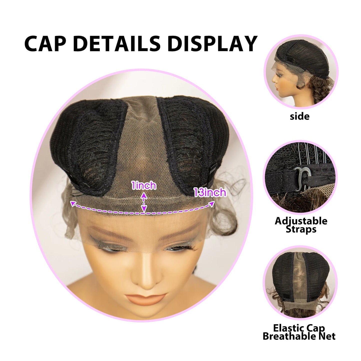 Synthetic Goddess Braided Wigs Cornrow Braided Wigs with Baby Hair Braids Wigs for Women Daily Use Knotless Wigs Good Vibrations
