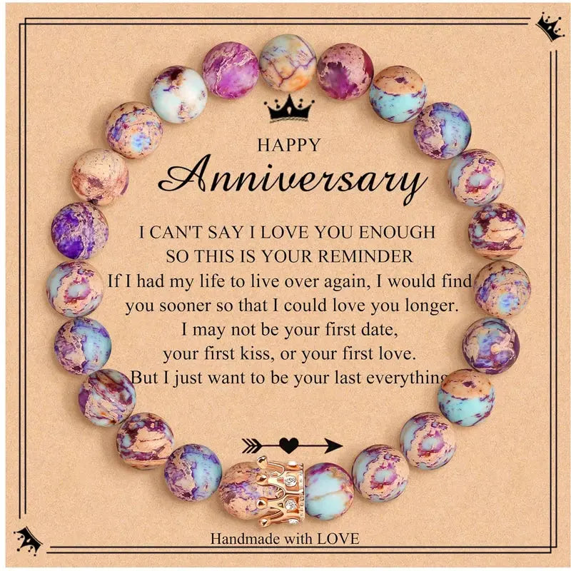 Idea Friendship Gifts For Women Best Friends Besties Gf Anniversary Valentines Day Graduation Healing Stone Crown Gifts For Her Good Vibrations