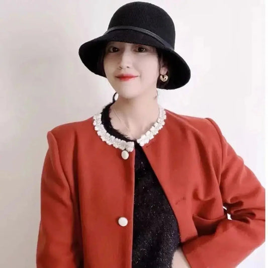 Floppy Wide Brim Sun Hat Summer Sun Protection Casual Caps Leather Buckle Fisherman Hats Women Outdoor Holiday Beach Straw Cap Good Vibrations