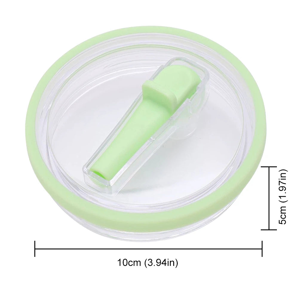 40Oz Tumbler Flip Straw Lid Replacement Spill Proof Resistant Tumbler Lid Reusable Spray Proof Tumbler Cover for stanley Cug Good Vibrations Adult Super Store