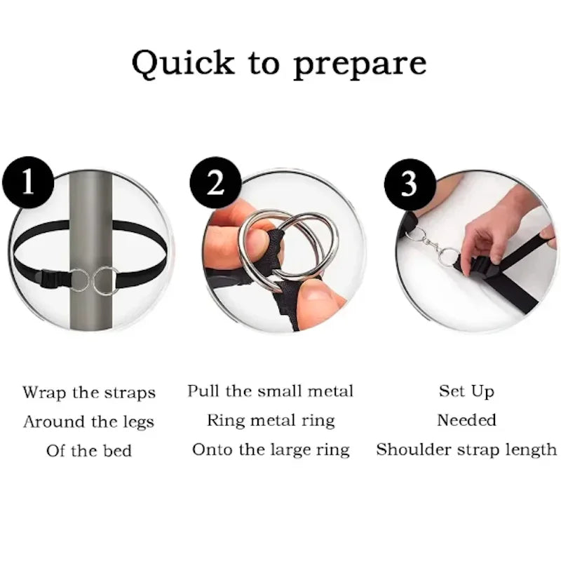 SM Bed Restraint Bed BDSM Kit Set Sex Toy Handcuffs Ankle Cuff Slave Bondage Rope Sexual Handcuffs Adult Sex Game Strap Sextoy GOOD Vibrations