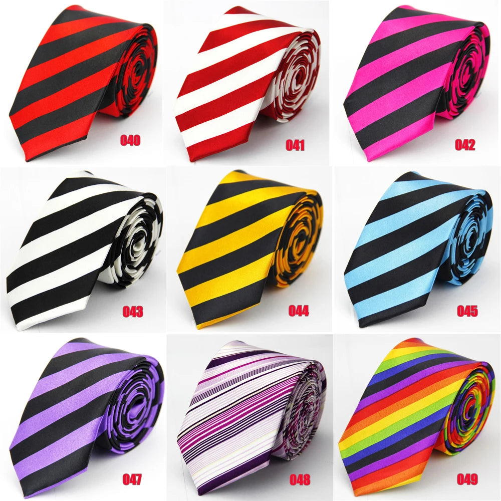 Mens Ties Slim 5cm (2in) Wedding Striped Dots Piano Skulls for Men Women Gravata Corbata Regalos Para Hombres Accessoires Homme Good Vibrations