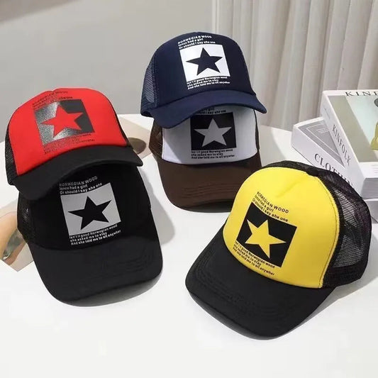 Fashion Spring Baseball Cap Snapback Mesh Hats Hip Hop Caps Cool Men Caps Female Outdoor Casual Sun Hat Good Vibrations