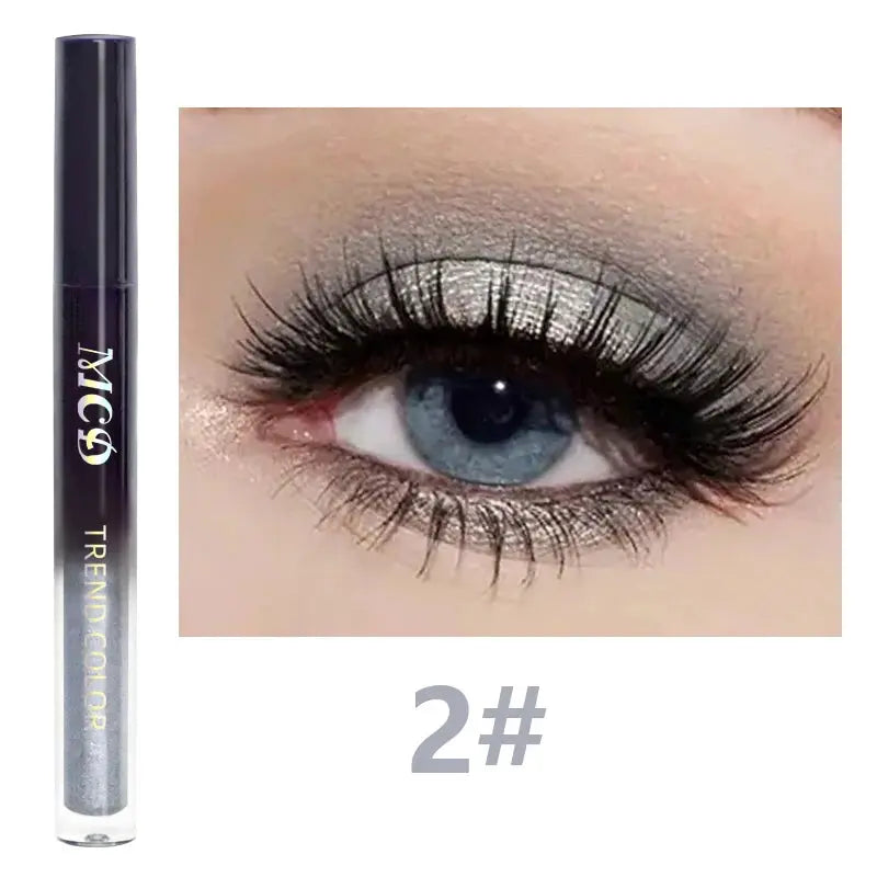 13-Shade Waterproof Liquid Eyeshadow Palette - High Shine Long-Lasting & Smudge-Proof Makeup Set for Glamourous Looks glitter Good Vibrations