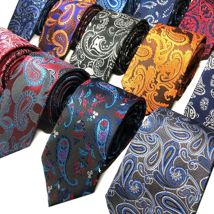 Original Ties for Men Silk Tie Luxury Tie Set Elegant Men's Neckties Wedding Boyfriend Ties for Men 9 Cm LD03 Good Vibrations