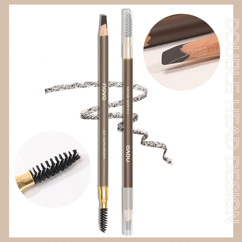 Permanent Eyebrow Pencil Professional Microblading Pencil Tattoo Waterproof Art Tint Makeup Eye Brow Pen Enhancers Cosmetic Tool Good Vibrations
