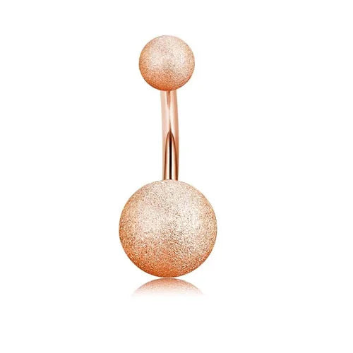 Bobisty Navel Rings Surgical Stainless Steel Belly Button Rings for Women Girls Body Piercing with Gold Plated Brass Flower Good Vibrations Adult Super Store