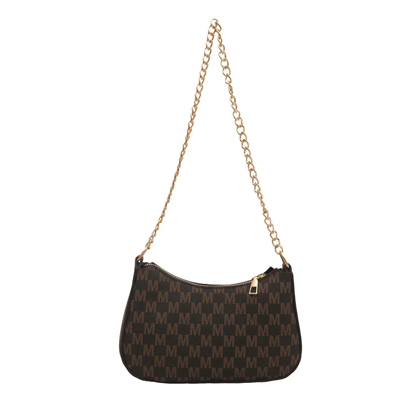 Vintage Style Square Handbag Crossbody Bag Adjustable Strap Women Messenger Shoulder Bag Sophisticated Accessory Tote Bag Purse Good Vibrations