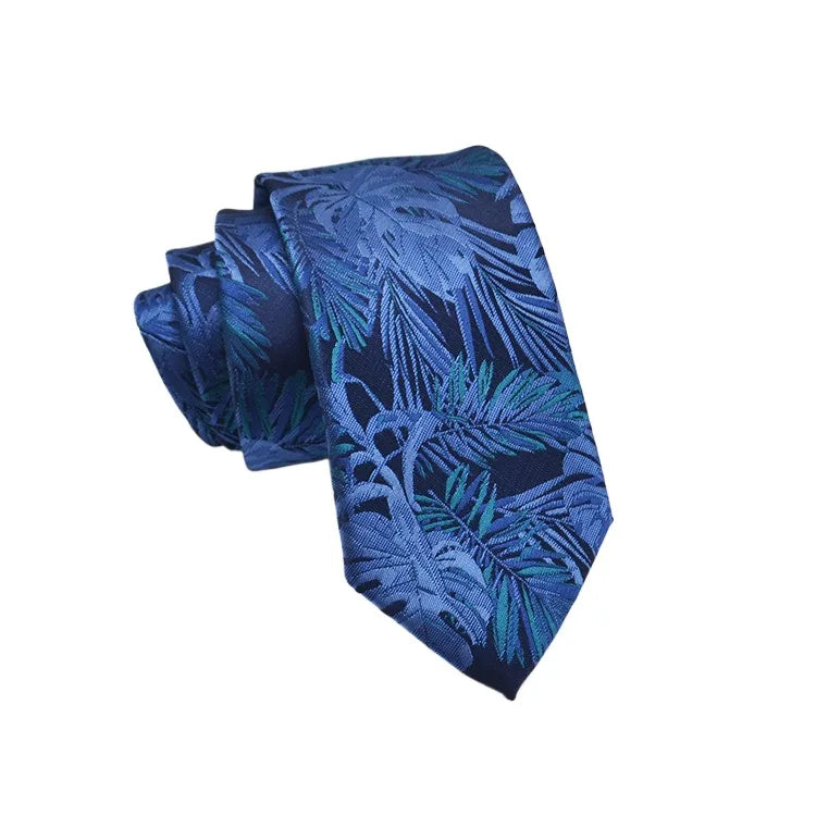 35 Styles Men's Silk Ties Jacquard Dot Floral 8cm Necktie Accessories Daily Wear Shirt Suit Cravat Wedding Party Gifts Neck Tie Good Vibrations