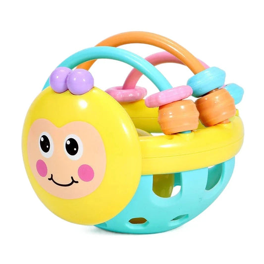 Baby Soft Teething Toys Newborn Early Educational Sensory Teether Rattle Touch Hand Grasping Ball Develop Infant Ball Game Toy Good Vibrations