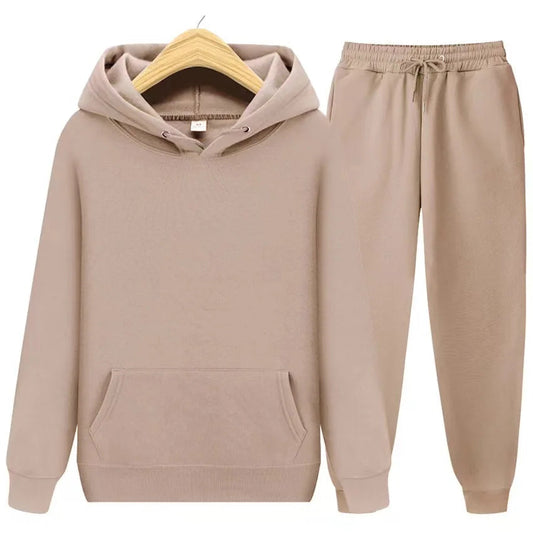 Jogging Women's Tracksuit Casual Women's Sports Suit Loose and Comfortable Daily 2024 Stripe Hoodie Two Piece Set Matching Sets Good Vibrations