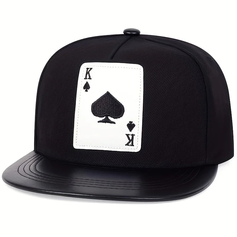 Fashion Hip Hop baseball Cap poker embroidery personalized Hat Men Women cotton Snapback Hats Outdoor Trucker Caps Sun Hats Good Vibrations