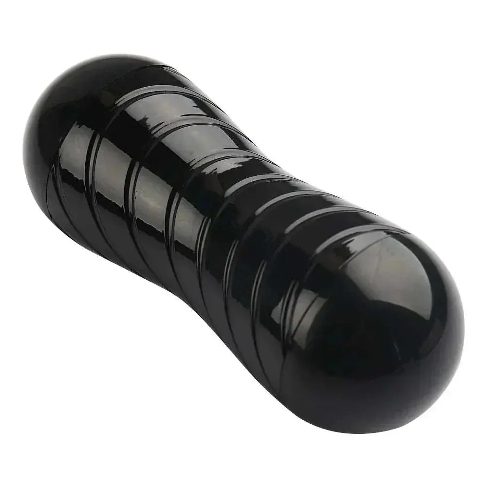 Male masturbation cup for men, double head, silicone, sex toy.