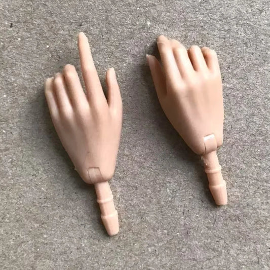 New Original Replacement Doll Hands Monstering High Doll Toy Parts Black Gray Yellow Blue Fishman Doll Hands DIY Toy Accessories Good Vibrations