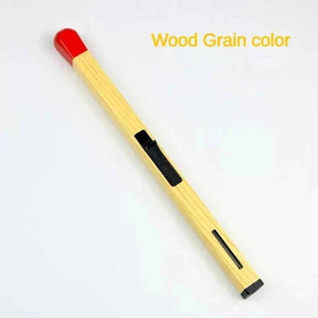 Portable Visual Window Large Match Lighter Windproof Open Fire Butane Inflatable Portable Candle Kitchen Lighter Good Vibrations Adult Super Store