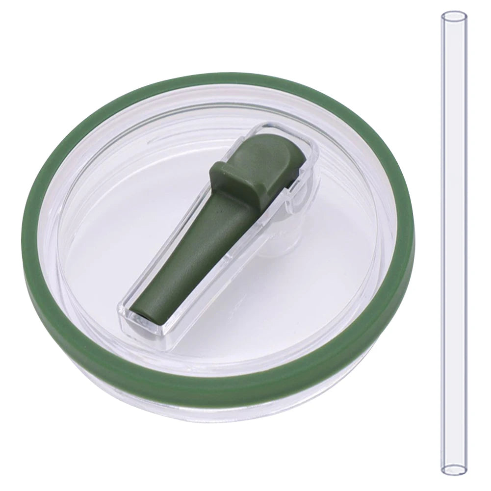40Oz Tumbler Flip Straw Lid Replacement Spill Proof Resistant Tumbler Lid Reusable Spray Proof Tumbler Cover for stanley Cug Good Vibrations Adult Super Store