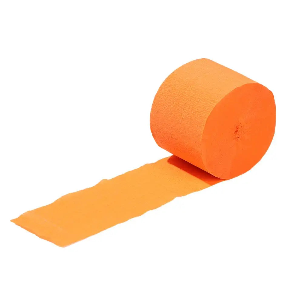 1 Roll DIY Party Supplies Baby Shower Decoration Garland Photography Backdrops DIY Paper Crepe Paper Streamers Wedding Decor Good Vibrations