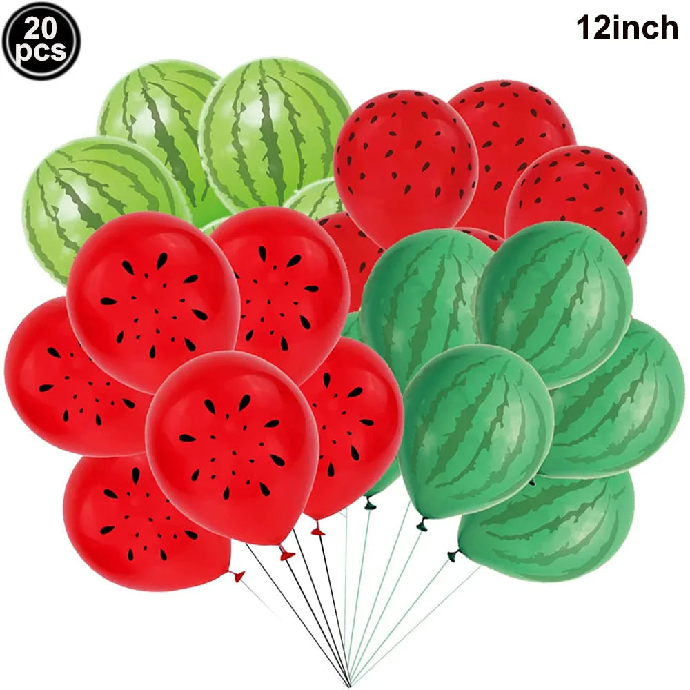 One in a Melon Cupcake Topper Baby Kids 1st Birthday Party Cake Decor Watermelon Themed Party Supplies Baby Shower Girl Birthday Good Vibrations