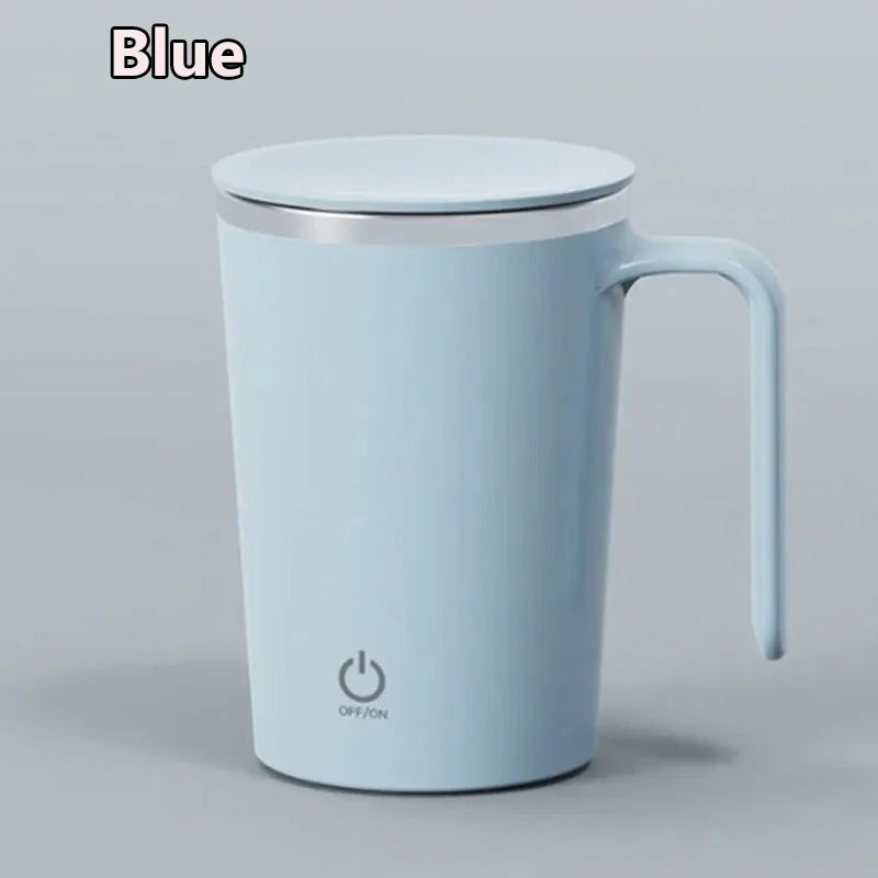 400ml Automatic Stirring Cup Mug Rechargeable Portable Coffee Electric Stirring Stainless Steel Rotating Magnetic Drinking Tools Good Vibrations Adult Super Store