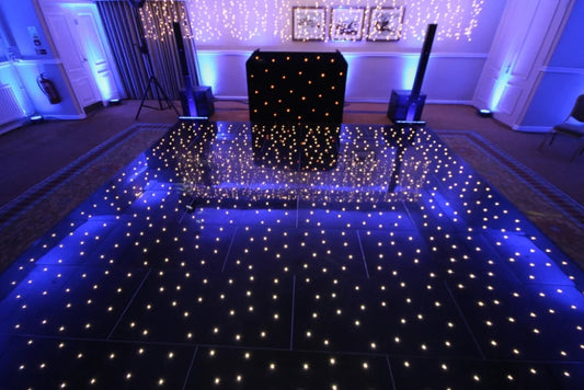 Fashionable Wedding Party Decoration Full Color Led Starlit Dance Floor Good Vibrations