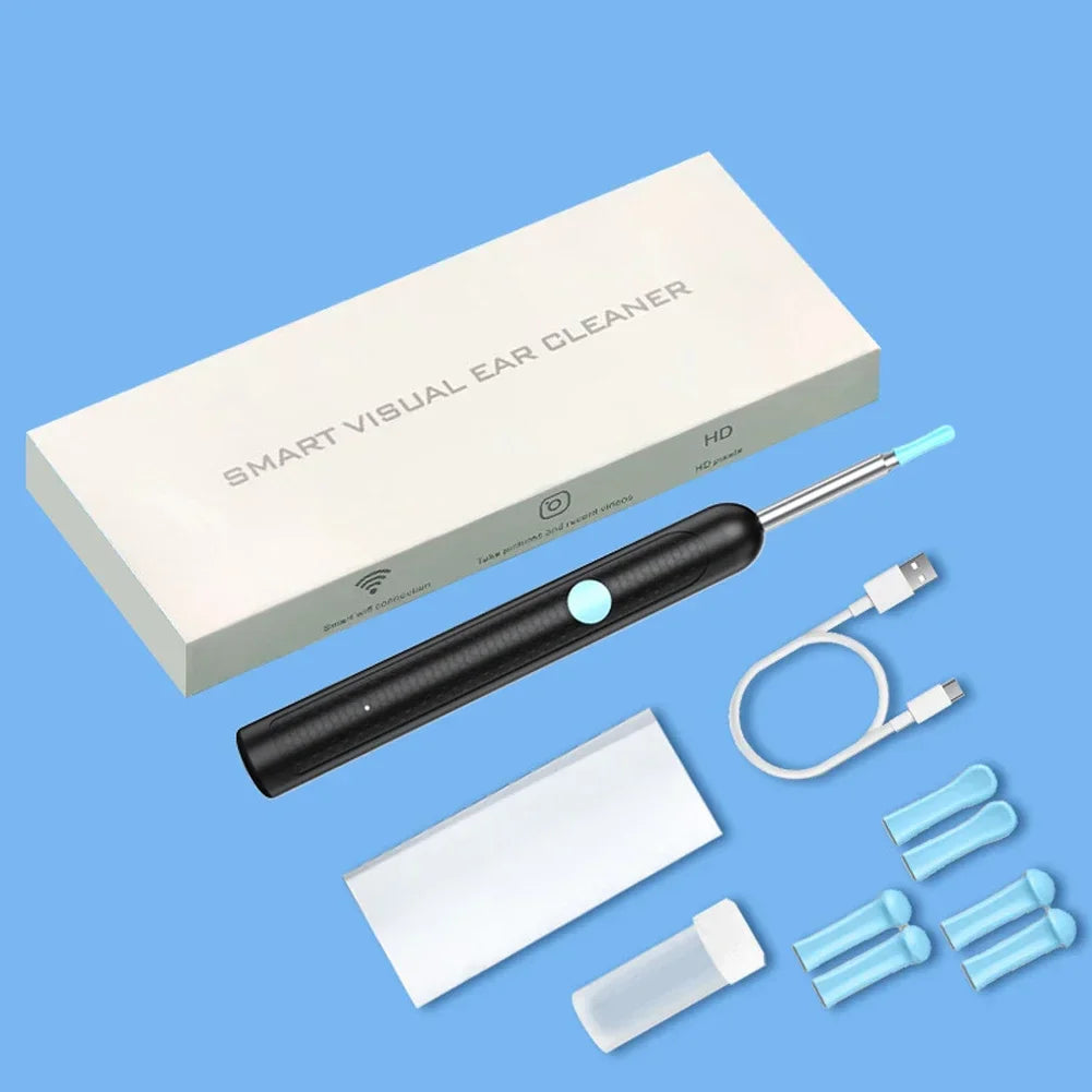 Smart Visual Ear Sticks Otoscope Endoscope Wax Removal Tool Earpick Mini Camera Health Care Ear Cleaner Good Vibrations