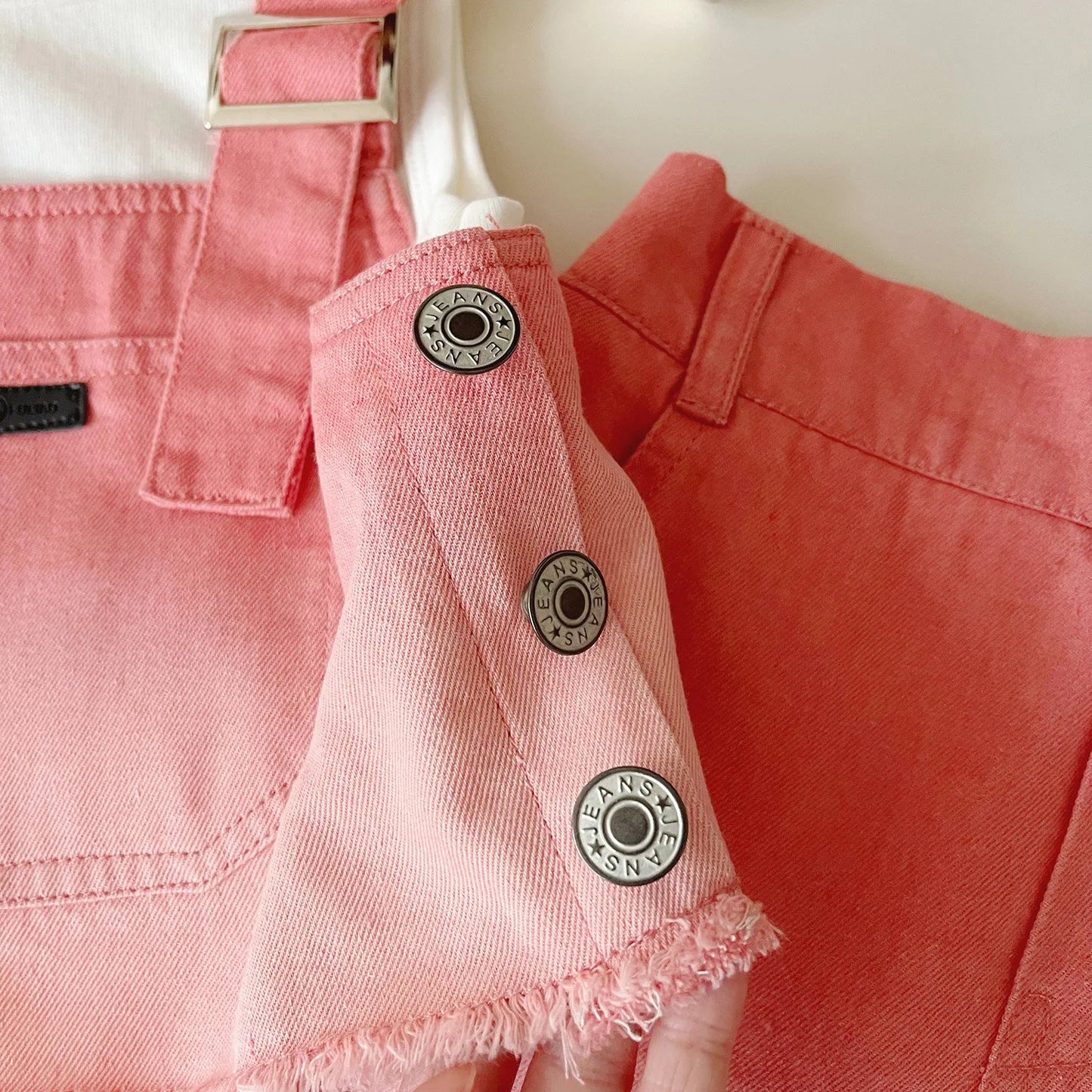 Children's Clothing Sets Denim Halter + Sleeveless T-shirt + Skirt 3pcs Girl Clothes Kids Boutique Clothes for 2 To 7 Years Good Vibrations