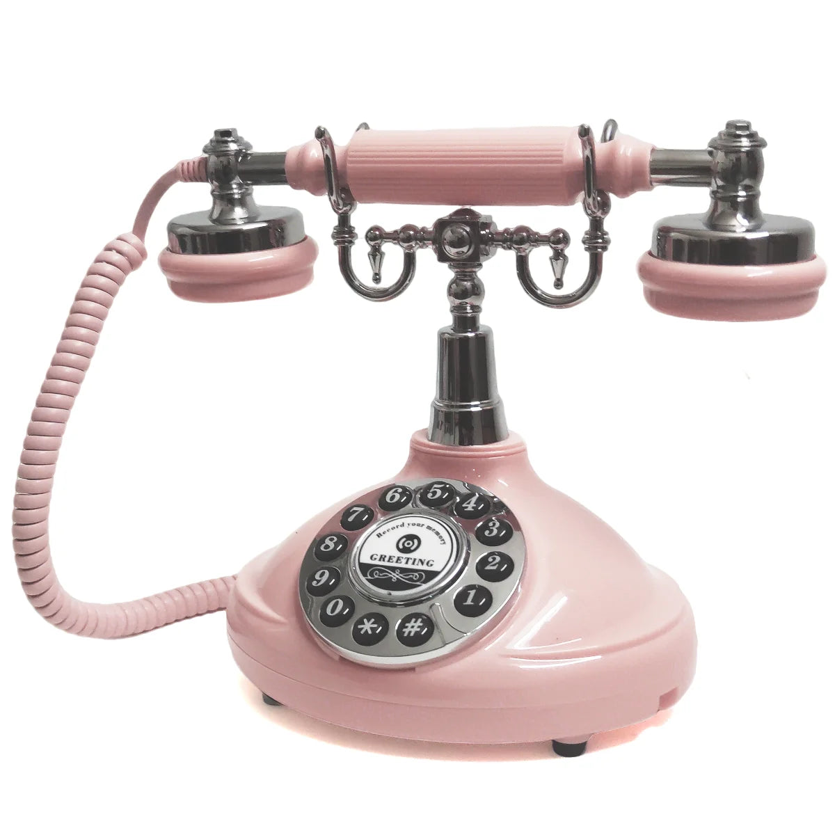 Audio Guestbook Phone Antique Vintage Phone Ceremony Welcome Audio Wedding Guest Book For Wedding Party Birthday Best Price OEM Good Vibrations