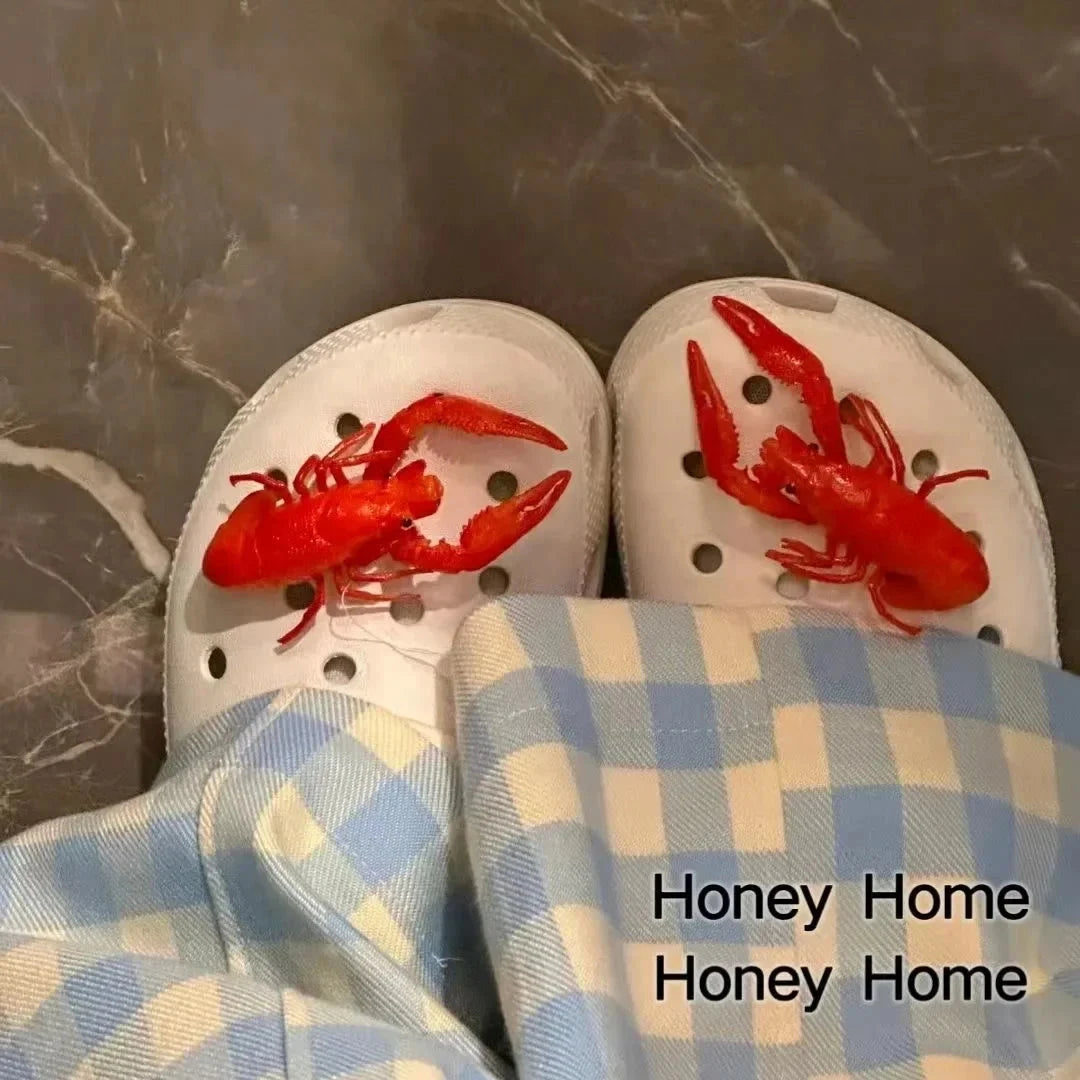 Funny Fish Shoe Charms for Crocs High Quality Shoes Accessories DIY Shoes Decoration Garden Shoes Decor Gifts Lovely Good Vibrations