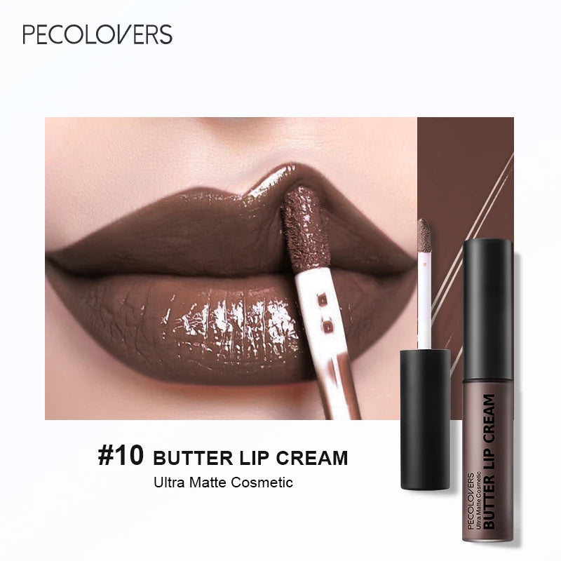 1PC Butter Gloss Non-Sticky Lip Gloss Long Lasting Nude Lip Makeup Hydrating Lip Gloss with Essential Oil Liquid Lipstick Good Vibrations
