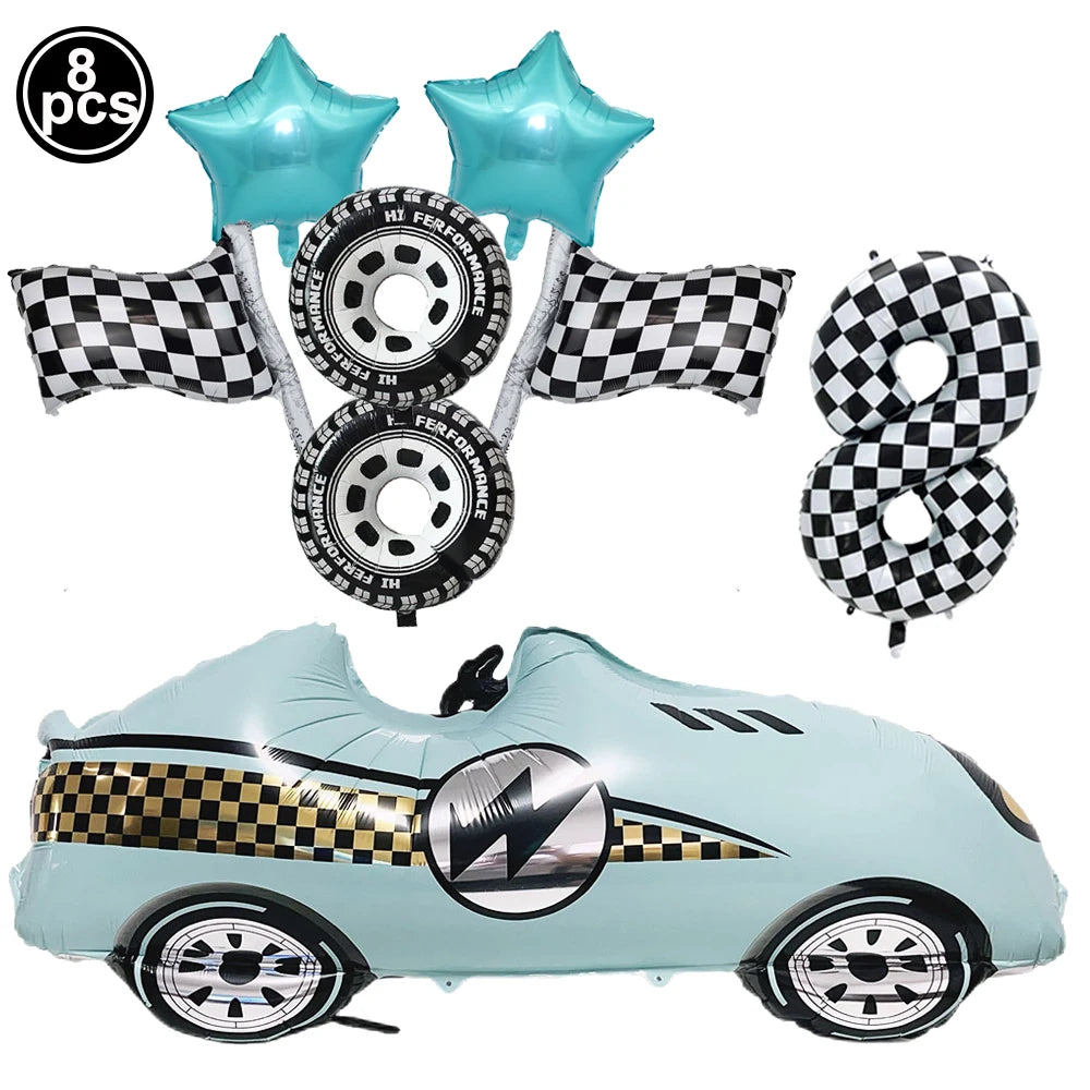 Two Fast Theme Disposable Tablecloth Racing Car Birthday Party Supplies Kids 2nd Birthday Party Decorations Good Vibrations