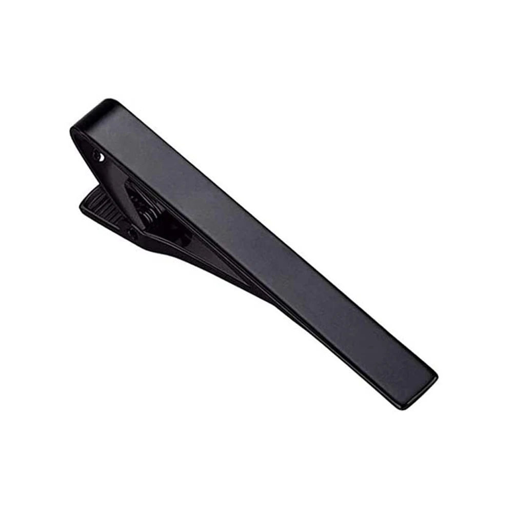 1 or 3 Pack Tie Clips for Men Long Styles Tie Bar Clip Set Square Edges Tie Tack Pins Necktie Bar Necktie Wedding Business Clips Good Vibrations