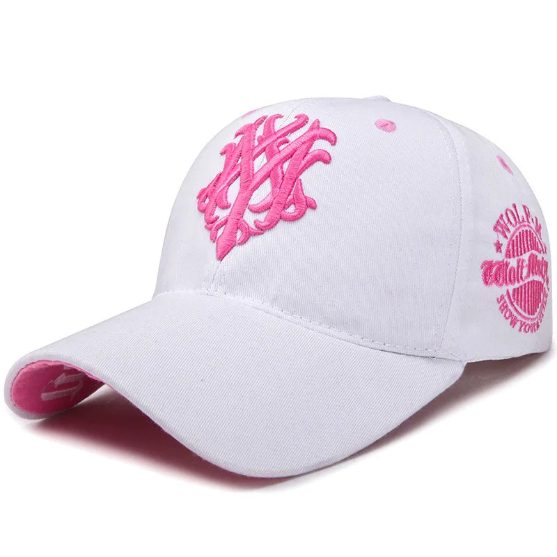 Totem Embroidered Baseball Cap Fashion Men Women Caps Spring And Summer Snapback Hip Hop Hat Adjustable Flame Sun Shading Hats Good Vibrations