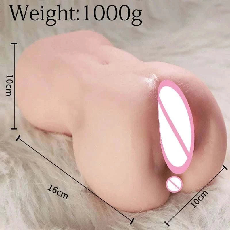 Real Vagina Toy Sex Doll Masturbators Sext Toy for Man Silicone Pussies Erotic Toys Gadgets 2 in 1 Pussys for Men 18 Pussy Anal GOOD Vibrations