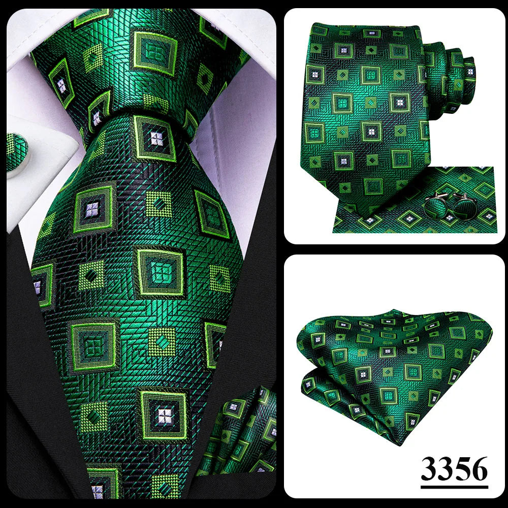 Hi-Tie Blue Business Solid 100% Silk Men's Tie NeckTie 8.5cm Ties for Men Formal Luxury Wedding High Quality Gravata Good Vibrations