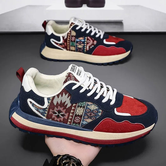 Sneakers Fashion Comfortable Casual Sports Shoes for Men Outdoor Designer Luxury Platform Running Tennis Loafers Tenis Masculino Good Vibrations