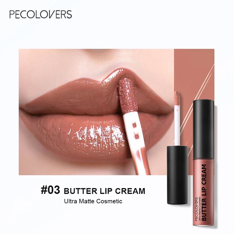 1PC Butter Gloss Non-Sticky Lip Gloss Long Lasting Nude Lip Makeup Hydrating Lip Gloss with Essential Oil Liquid Lipstick Good Vibrations