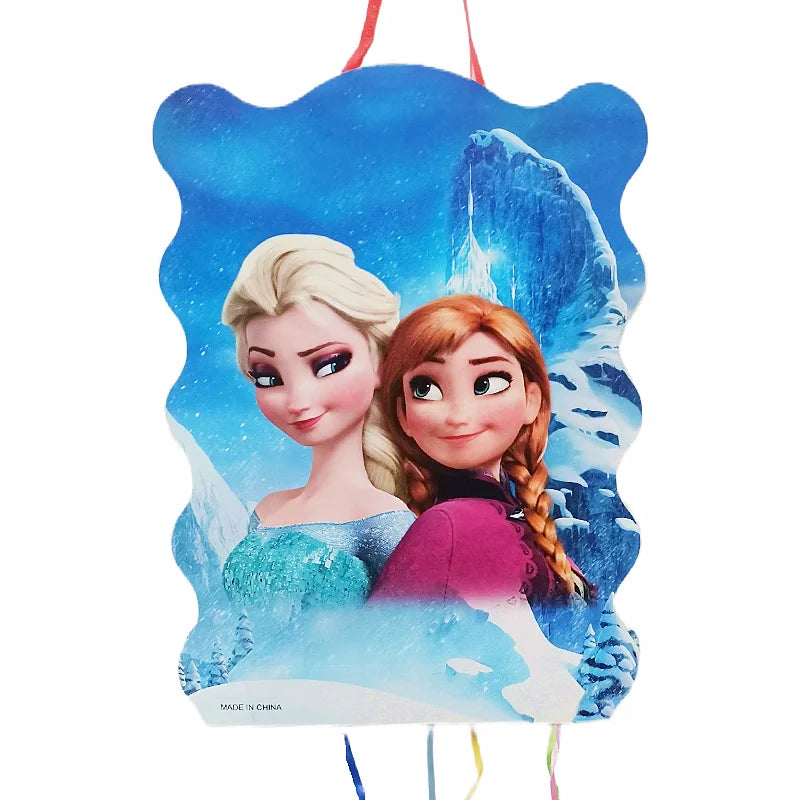 Disney Lilo Stitch Little Mermaid Frozen Princess Boys Girls Favors Pinata Happy Birthday Events Party Decoration DIY Pinata Good Vibrations