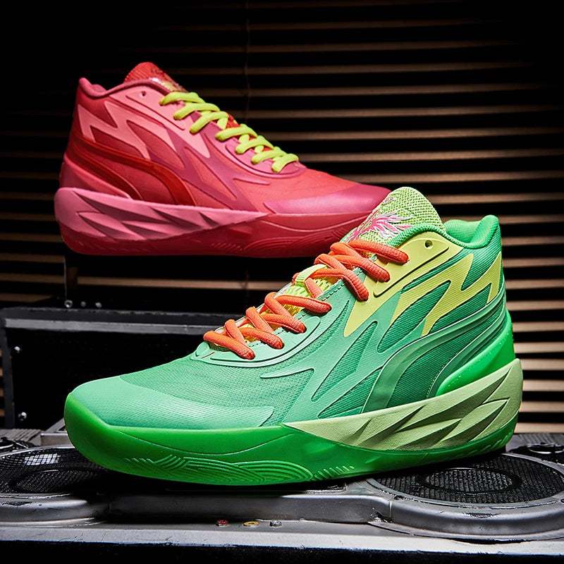 Men Sneakers Luxury Fashion Male Basketball Shoe Train Sports Colorful Non-Slip Zapatillas De Hombres High Quality Tennis Shoes Good Vibrations