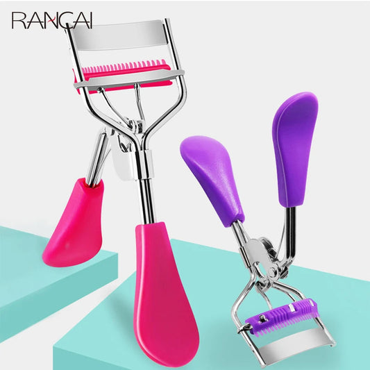1pcs Eyelash Curler Make-up for women Beauty makeup tools Cosmetics Lady Eye Lashes Curling With Comb Clip Eyelashes Tool Good Vibrations