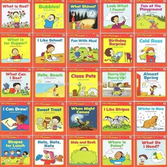 Level A-H First Little Readers Booklets Parent Pack Guided Reading Irresistible Books Kids Learning English Book Montessori Good Vibrations
