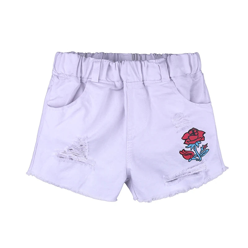 Girls Clothing Sets 2025 Summer New Children Girls Clothing Sets Kids top + pants Suit Clothes Good Vibrations
