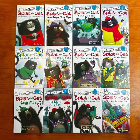 English Version I Can Read Graded Reading Book Splat The Cat 20 Volumes English Books Libros Livros Libro Livro Good Vibrations