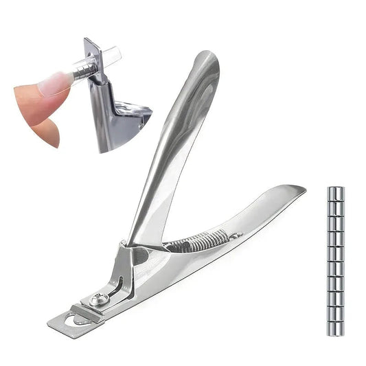 Acrylic Nail Clippers with 15Pcs Magnets Nail Clippers Cutters for Long Acrylic Gel Nails Tips Adjustable Stainless Good Vibrations