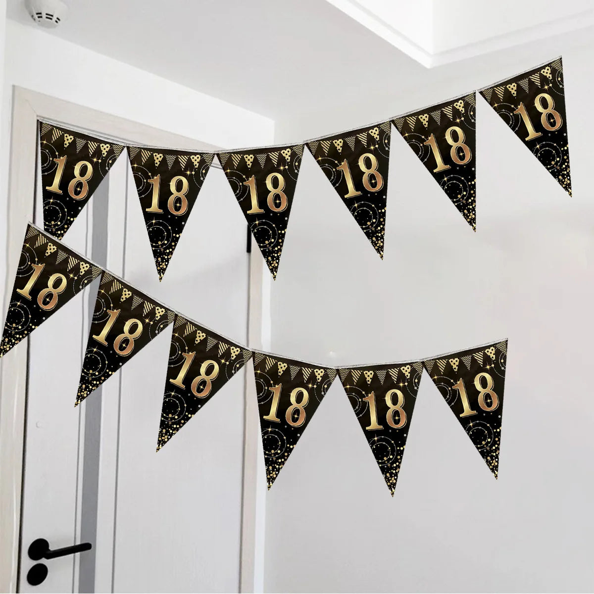 16th 60th 50 Year Happy Birthday Party Decoration Banners Supplies Good Vibrations